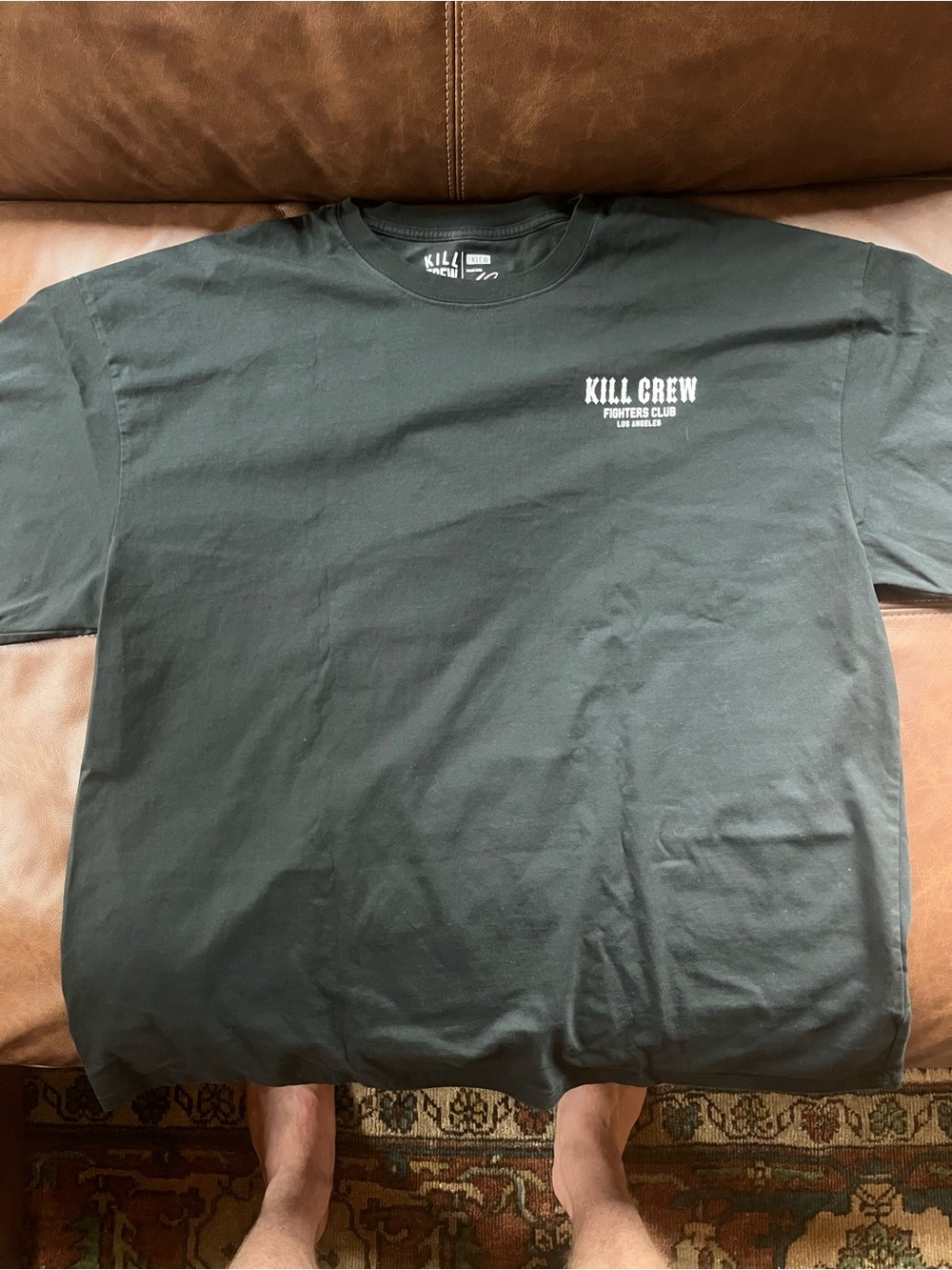 Kill Crew Black Short-Sleeve Graphic Tee